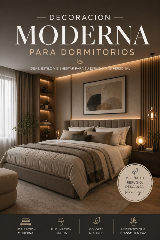 Ebook — “Decoración Moderna para Dormitorios”
